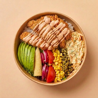 Çıtır Tavuk Bowl görseli
