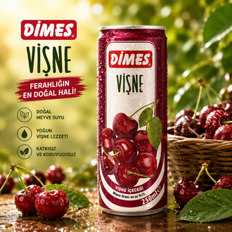 Dimes Vişne (250 Ml) görseli
