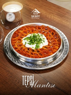 Kayseri Tepsi Mantısı & Nevzine Tatlısı Menü görseli