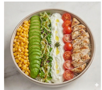 Sporcu Bowl (Basmati Pirinçli & Avokadolu) görseli