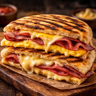 Yumurtalı Dana Jambonlu Tost görseli