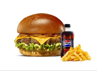 Cheese Beef Burger Menü görseli