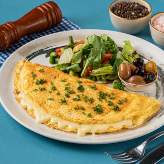 Kaşarlı Omlet görseli