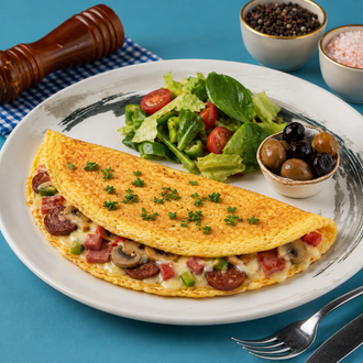 Karışık Omlet görseli