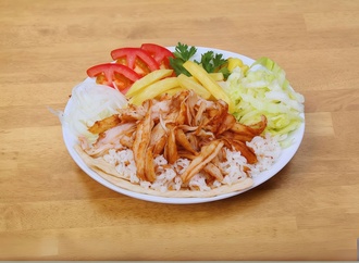 Pilav Üstü Tavuk Döner görseli