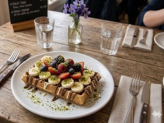 Berry Dream Waffle görseli