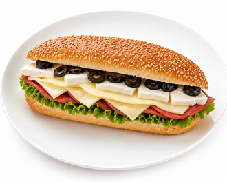Karışık Peynirli & Salamlı Sandviç görseli