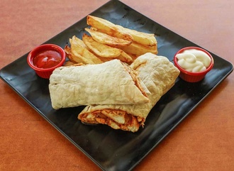 Çıtır Tavuk Burrito görseli