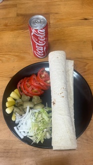 Tavuk Döner Dürüm (150Gr) + 330 Ml Coca Cola görseli
