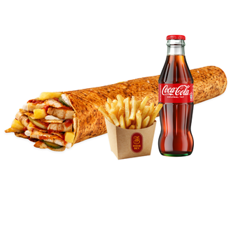 Coca Cola Menüsü Large Tavuk Dürüm görseli