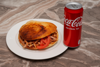 Pide Tavuk +Cola görseli