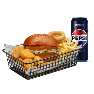 Doymix Chicken Burger Menü görseli