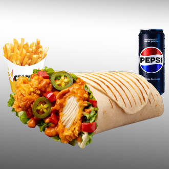 Acılı Wraptor Menü görseli