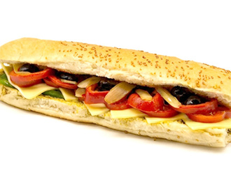 Pesto Soslu Sandviç görseli