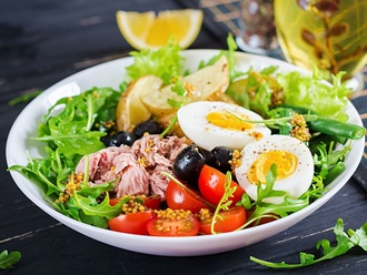 Salata Protein Bombası (Ton Balıklı + Yumurtalı) Atelier'in Önerisi görseli