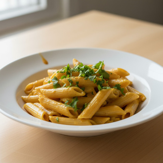 Köri Soslu Penne görseli