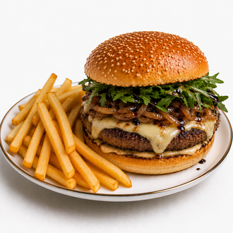 Mihacheese Burger & Patates Kızartması görseli