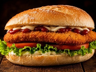 Schnitzel Sandviç görseli