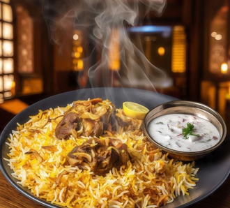 Mutton Biryani görseli