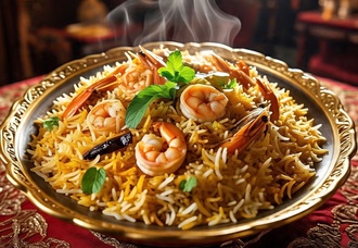 Prawn Biryani görseli