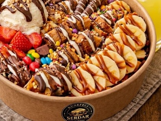 Çikolatalı Künefe Waffle (Tek Kişilik) görseli