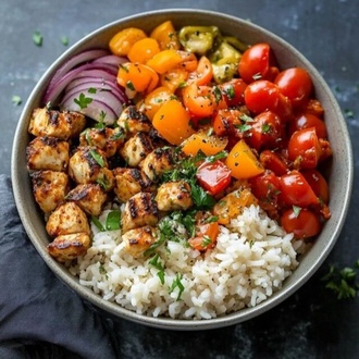Basmati Teriyaki Tavuk Bowl görseli