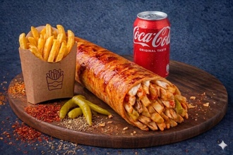 150 Gr Hatay Soslu Tavuk Dürüm görseli