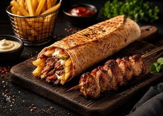 Kaşarlı Mangal Bross Special Dürüm görseli