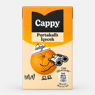Cappy Portakal (200 Ml) görseli