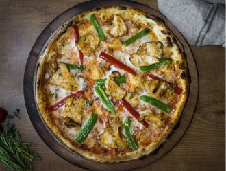 Bbq Soslu Tavuklu Pizza görseli