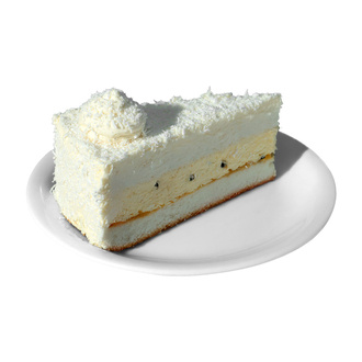Snow White Passion Fruit Coconut Cake görseli