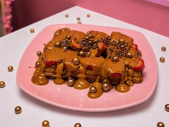 Karamel Waffle görseli