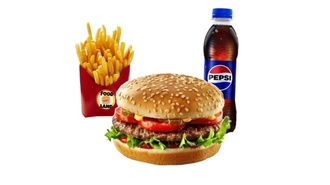 Klasik Et Burger Menü görseli