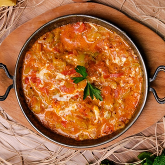 Kavurmalı Menemen görseli