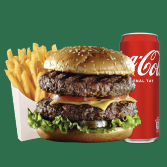 Star Double Burger Menü görseli