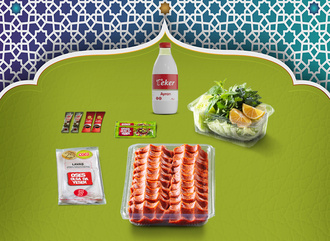 Çiğ Köfte ( 600 Gr ) + Ayran (1 L.) görseli