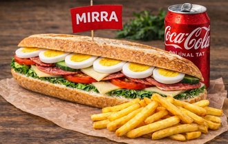 Yumurtalı Kahvaltı Sandviç Menü görseli