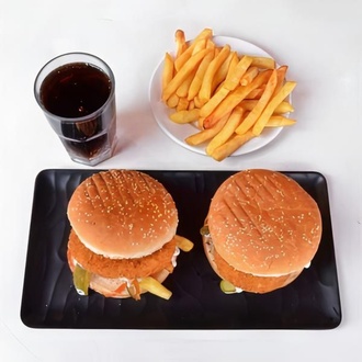 Chicken Burger Menü görseli