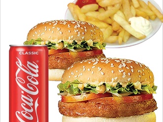 Chicken Burger Menü görseli