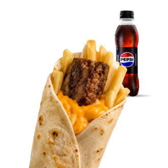 Cheddar Peynirli Adana Dürüm + Pepsi görseli