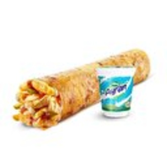 Ekonomik Tavuk Döner Small Dürüm Menü (S) görseli