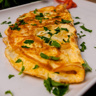 Beyaz Peynirli Omlet görseli