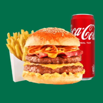 Star Fümeli Double Burger Menü görseli
