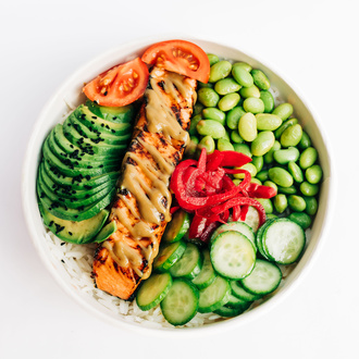 Izgara Somon Bowl görseli