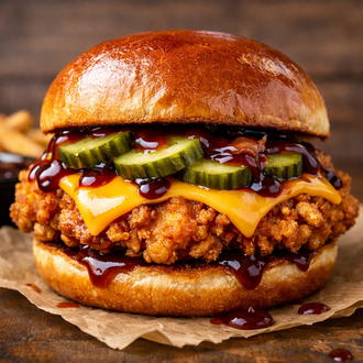 🍔Barbekü Chicken Burger görseli