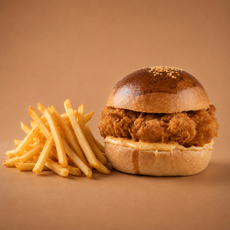 Jr. Crispy Chicken Burger görseli