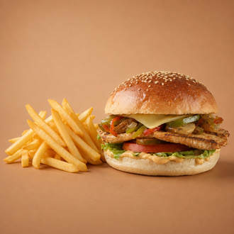 Mexican Chicken Burger görseli