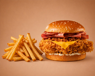 Füme Chicken Burger görseli