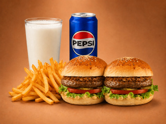 2'Li Classic Burger Menü görseli