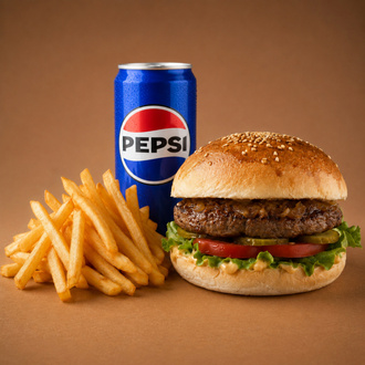 Classic Burger Menü görseli